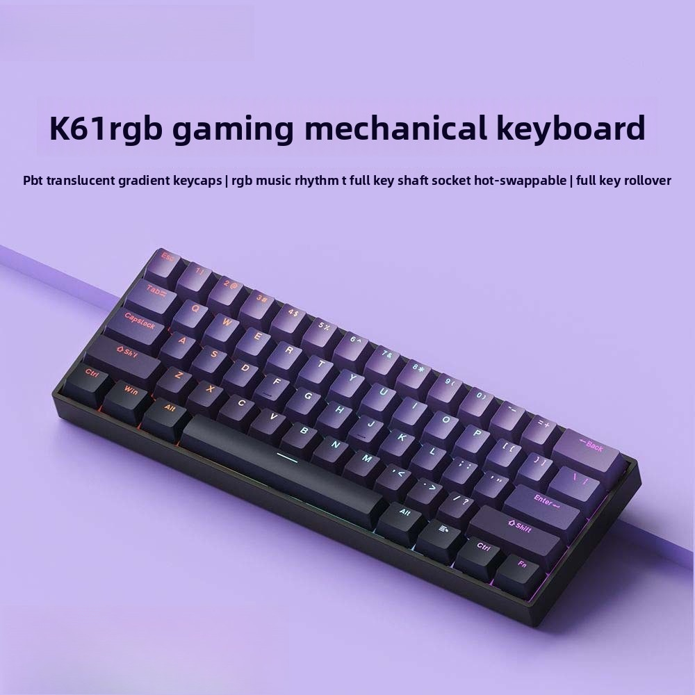 Gaming Keyboard Mobile - Tastiera Meccanica Wireless 60% Bluetooth 2.4G