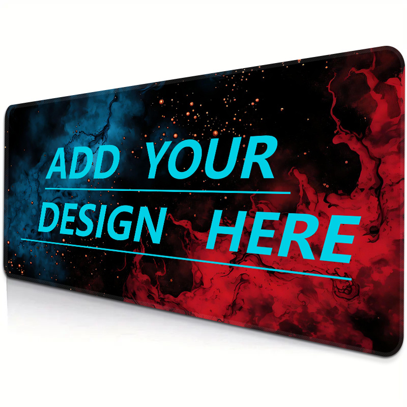 Gaming Keyboard And Mouse Pad - Tappetino da scrivania personalizzato di grandi