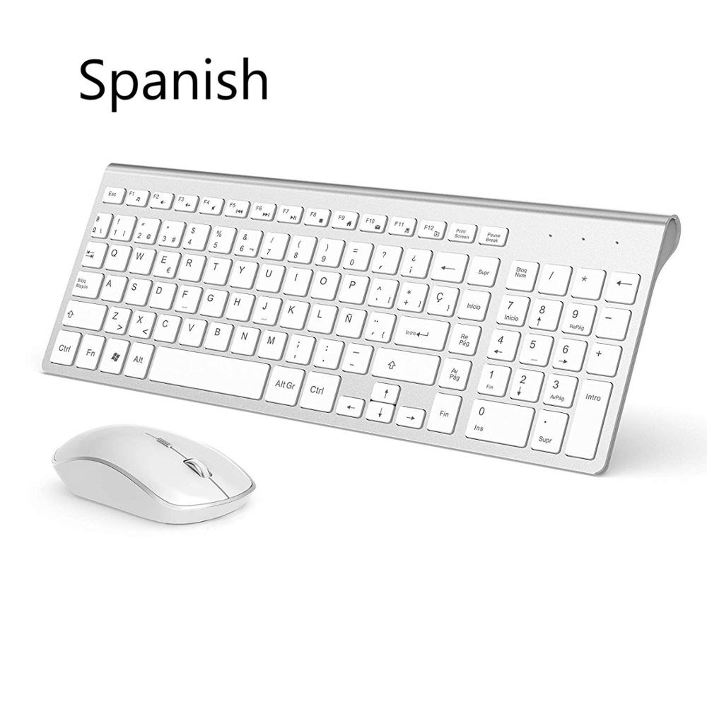 Gaming Keyboard Extension - Set Tastiera e Mouse Wireless Spagnolo/Russo