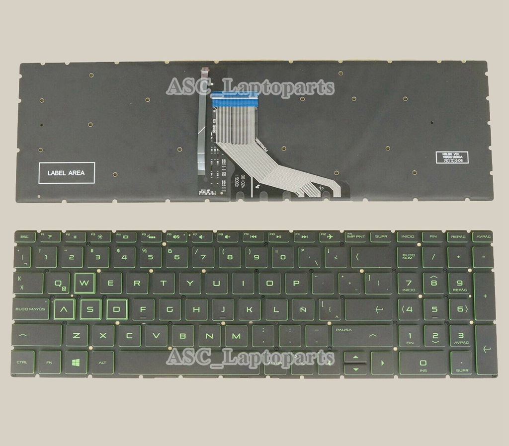 Gaming Keyboard Hp - Nuova tastiera latina spagnola Teclado per