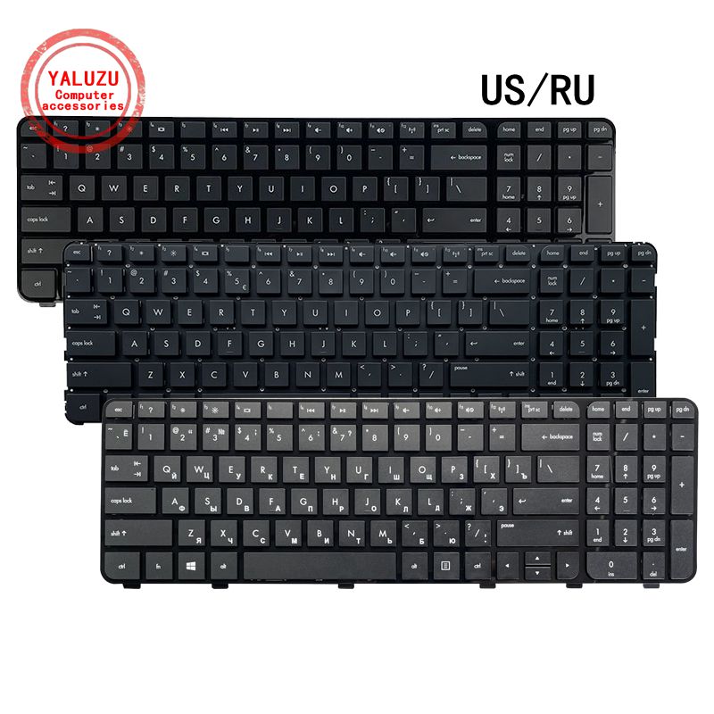 Gaming Keyboard Hp - US/RU Inglese/Russo NUOVA Tastiera Del Computer