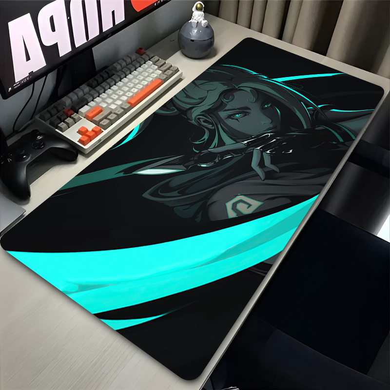 Gaming Keyboard Easy To Clean - Tappetino per Mouse XXL Valorant Jett,