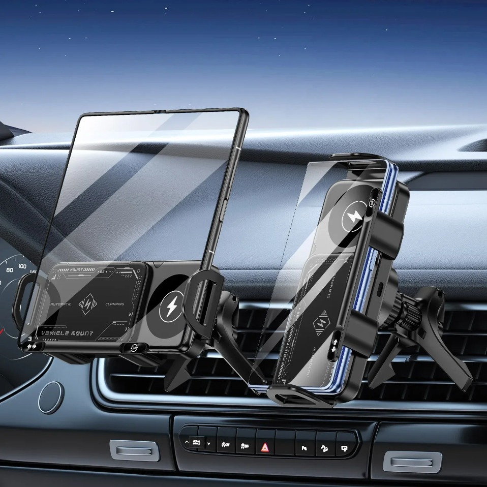 Coiled Usb Cable - Caricatore Wireless Veloce per Auto con