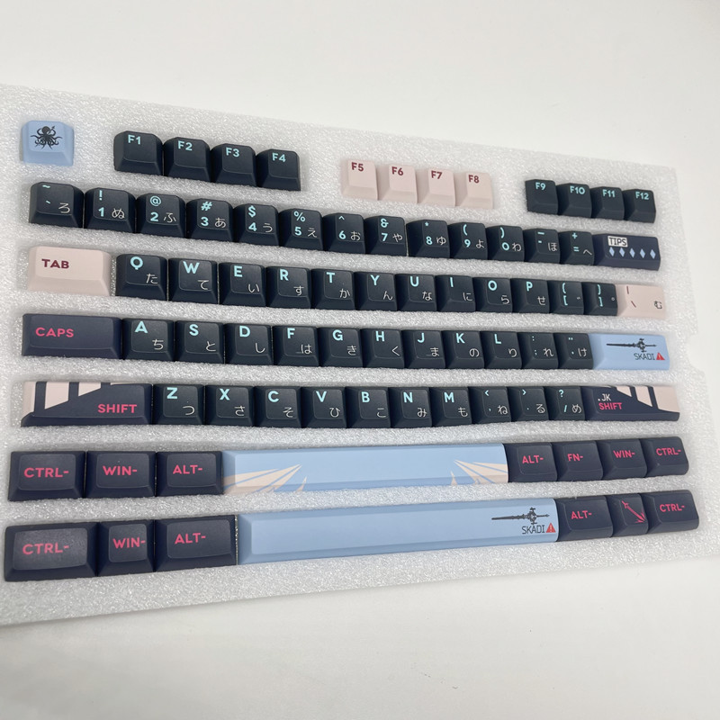 142 tasti/set PBT Keycap l'ark - Gaming Keyboard Ergonomics recensione e prezzo