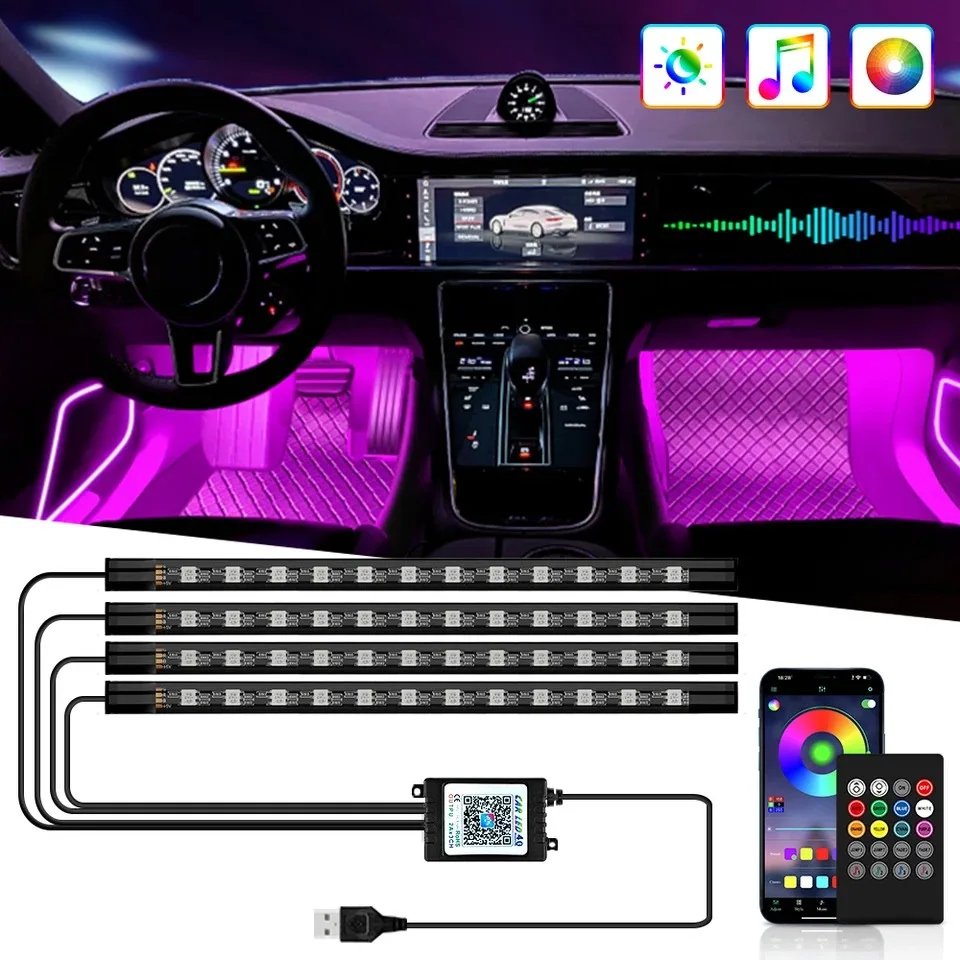 Luci Ambientali Universali per - Rgb Underglow Strip recensione e prezzo