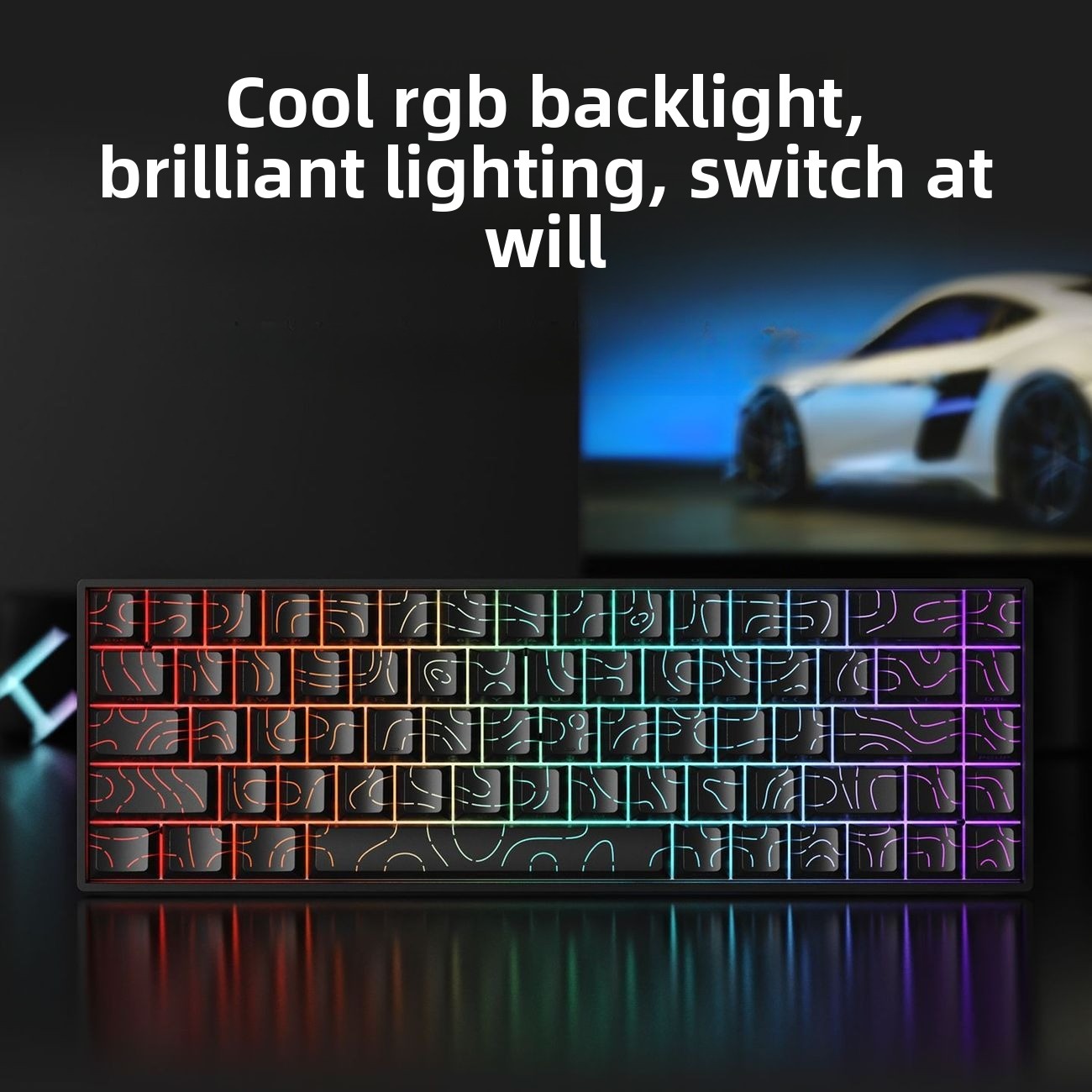 Tastiera Meccanica Wireless 60 - Gaming Keyboard Mobile recensione e prezzo