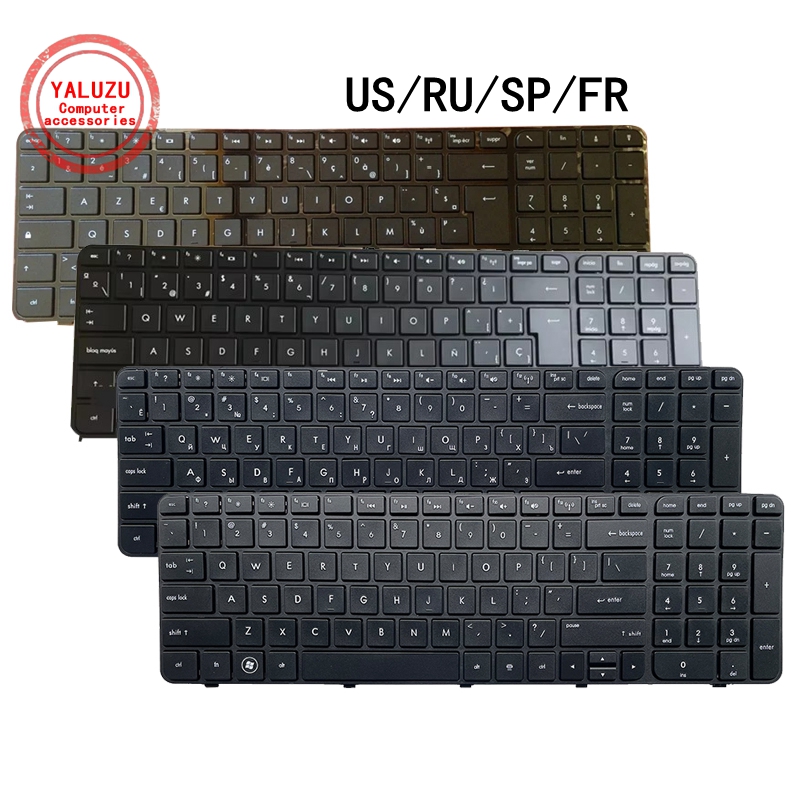 US/RU/SP/FR Inglese/Russo/Spag - Gaming Keyboard Hp recensione e prezzo