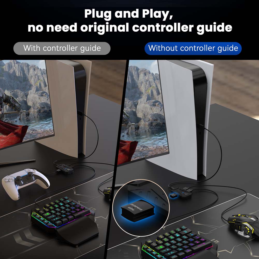 Convertitore USB Type-C per ta - Gaming Keyboard Extension recensione e prezzo