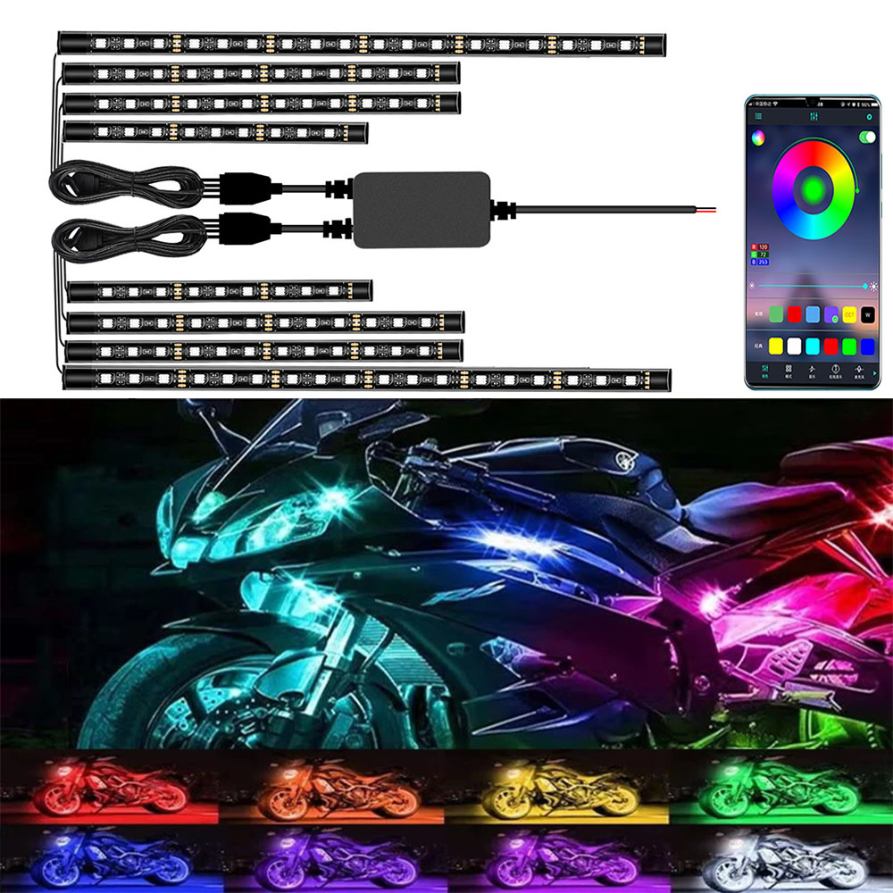 Luce decorativa a LED per moto - Rgb Underglow Strip recensione e prezzo
