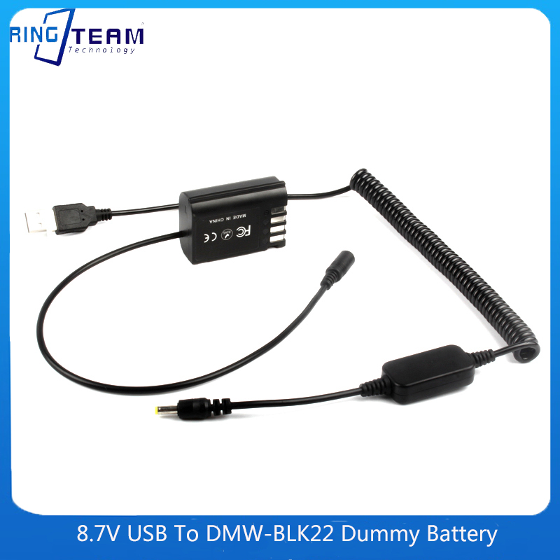 Batteria Fittizia DMW-BLK22, A - Coiled Usb Cable recensione e prezzo