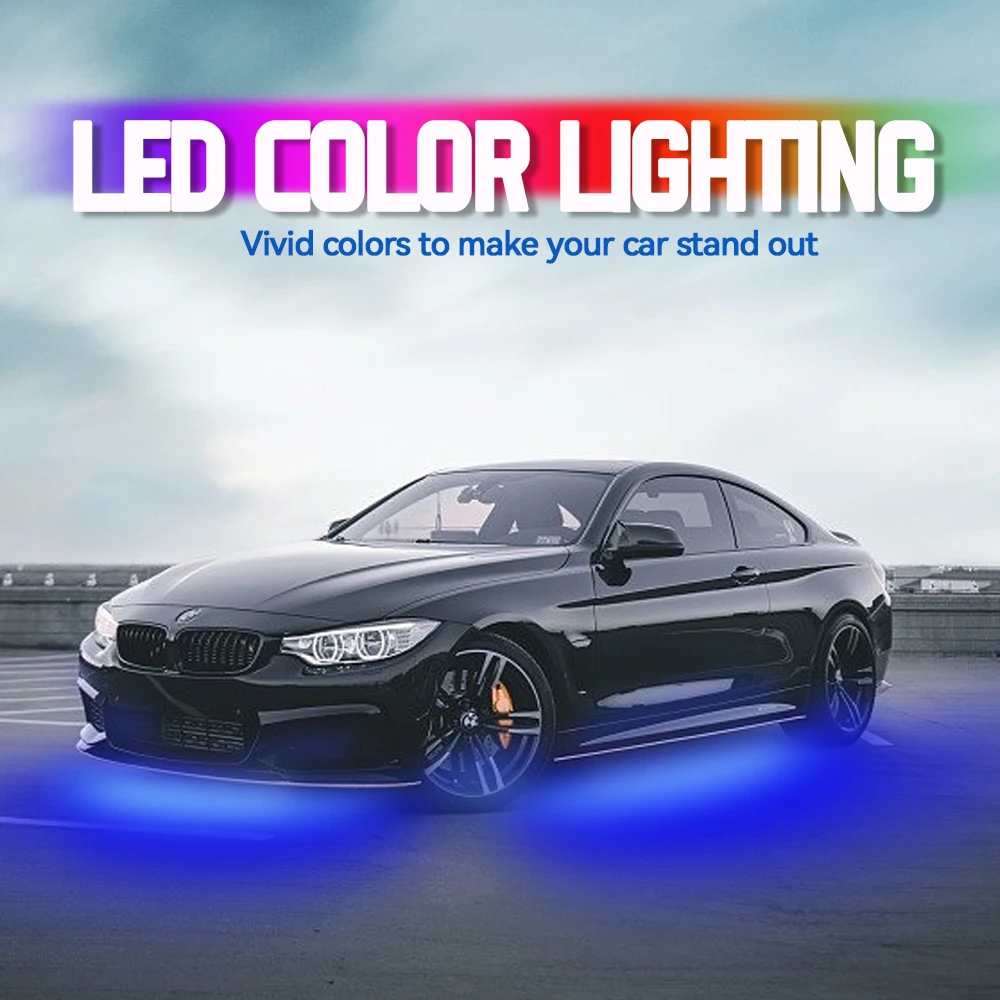 4 strisce LED RGB per illumina - Rgb Underglow Strip recensione e prezzo