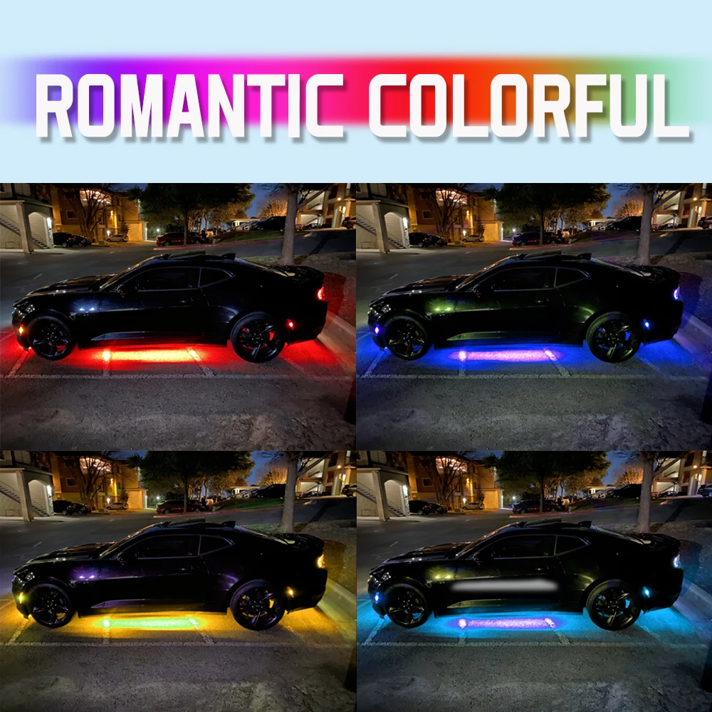 4 strisce LED RGB per illumina - Rgb Underglow Strip recensione e prezzo