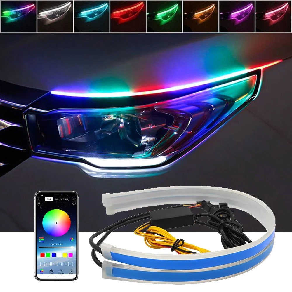 1 Paio di Strisce LED RGB 12V  - Rgb Underglow Strip recensione e prezzo